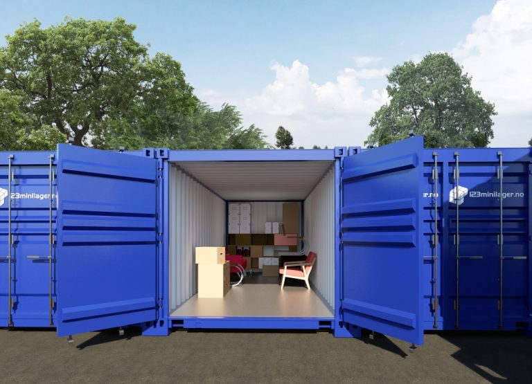 Drive-in lagercontainere på Skedsmokorset med døgnåpen tilgang. Praktisk minilager for privatpersoner og bedrifter.