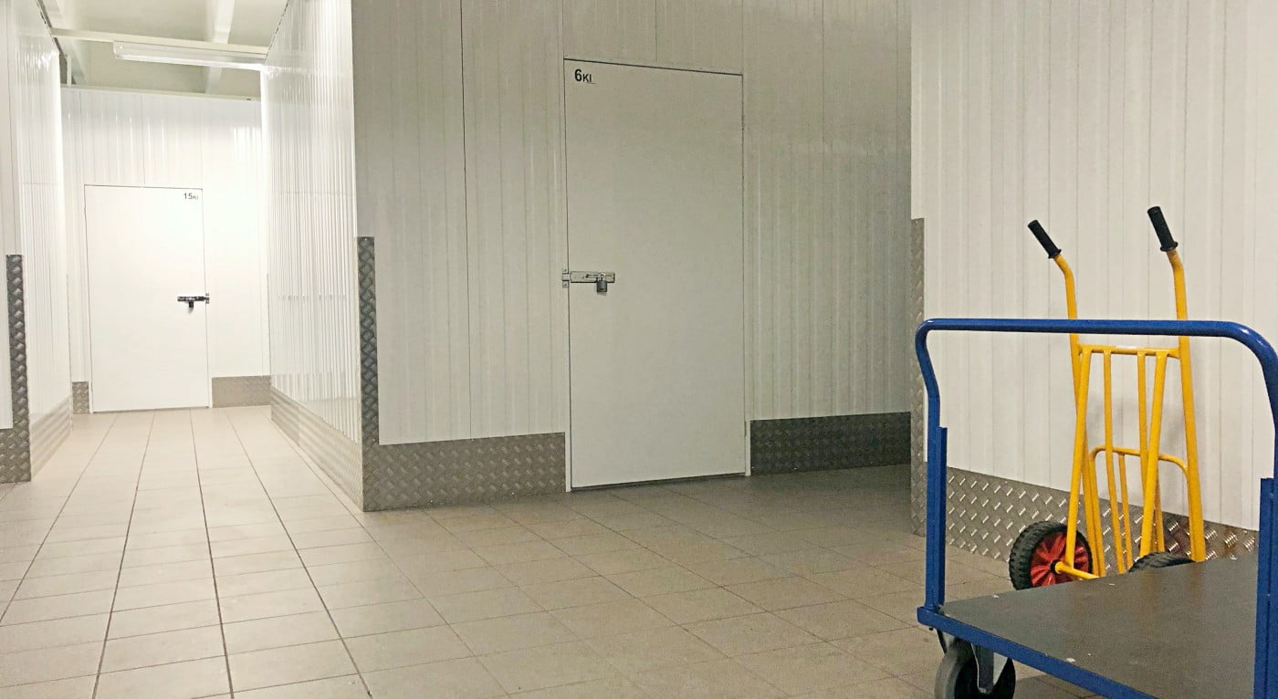 Minilager på Kongsgårdmoen i Kongsberg