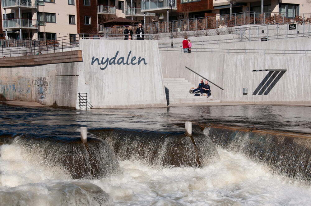 Lager i Nydalen i Oslo